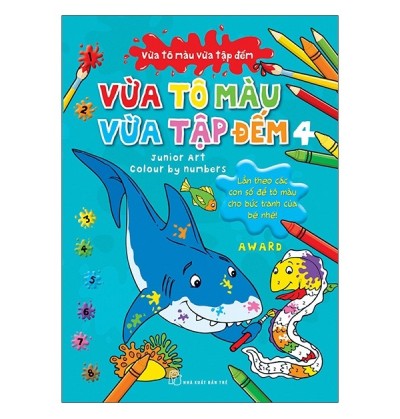 VỪA TÔ MÀU, VỪA TẬP ĐẾM - TẬP 4